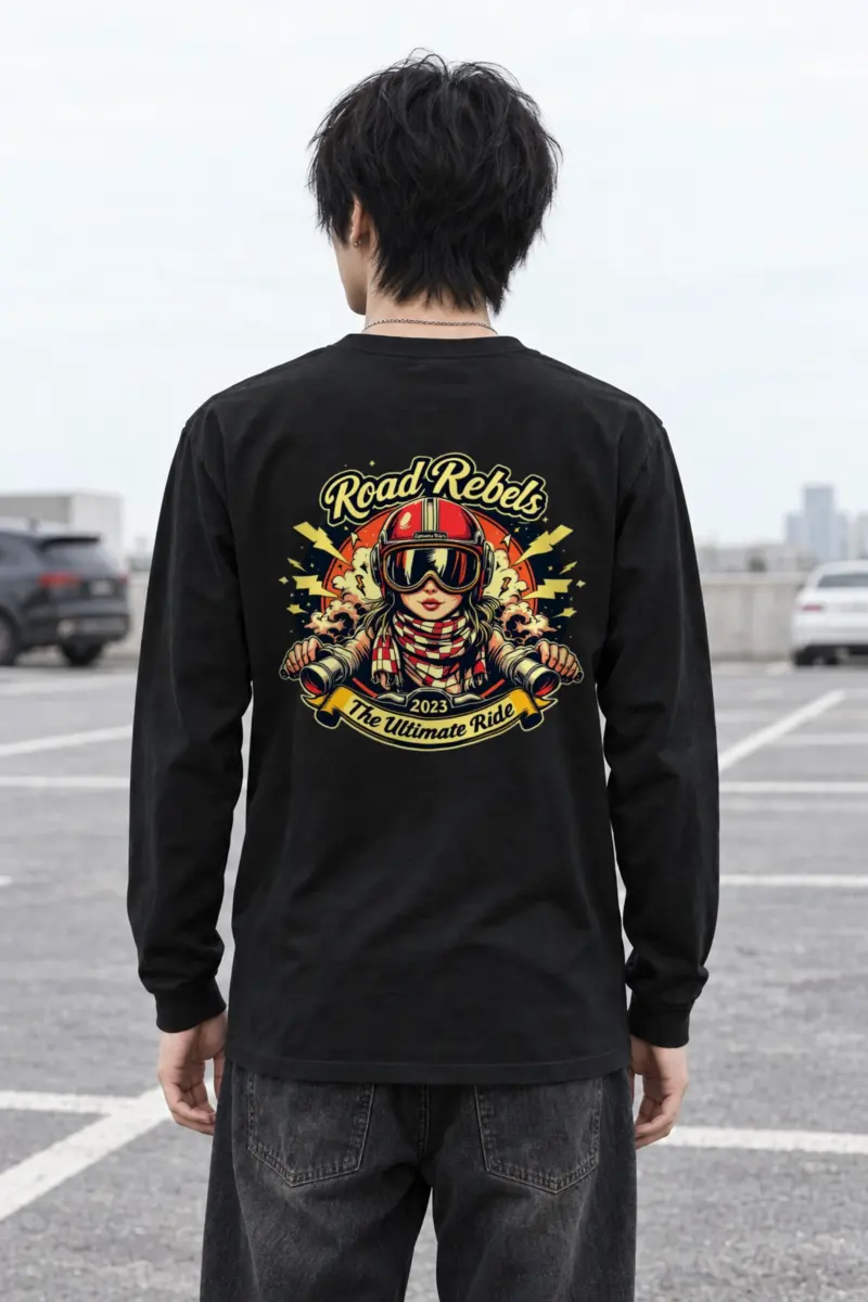 "Road Rebels" Unisex Longsleeve T-shirt