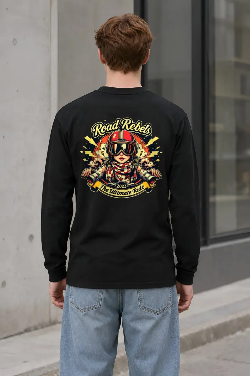 "Road Rebels" Unisex Longsleeve T-shirt