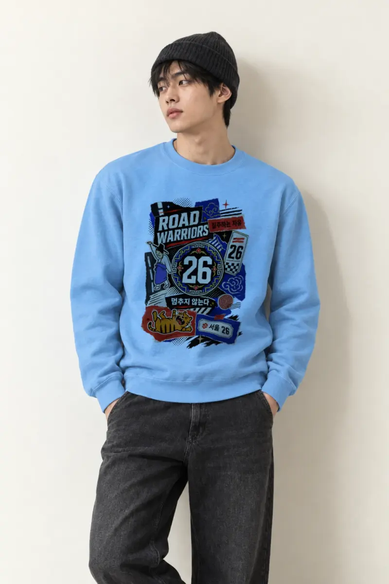 "Road Warriors 26" Heavy Blend Unisex Crewneck Sweatshirt