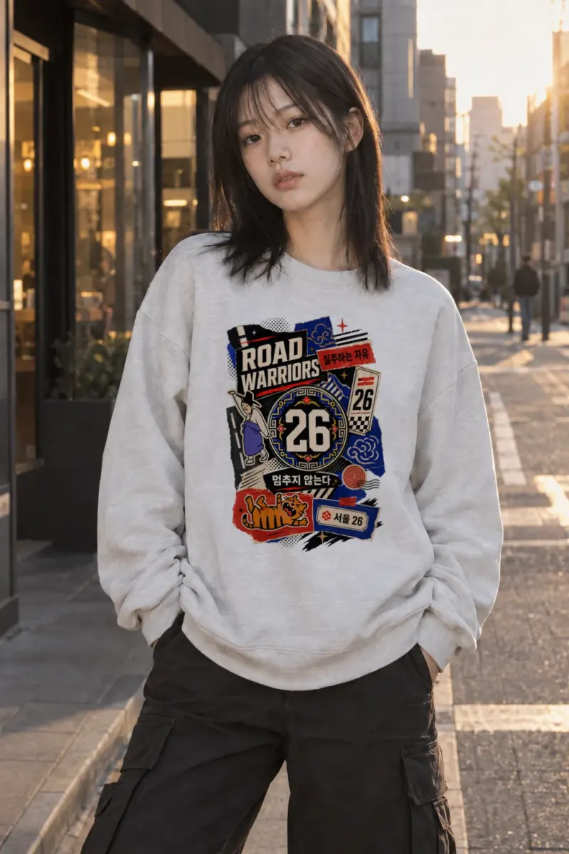 "Road Warriors 26" Heavy Blend Unisex Crewneck Sweatshirt | Gildan 18000