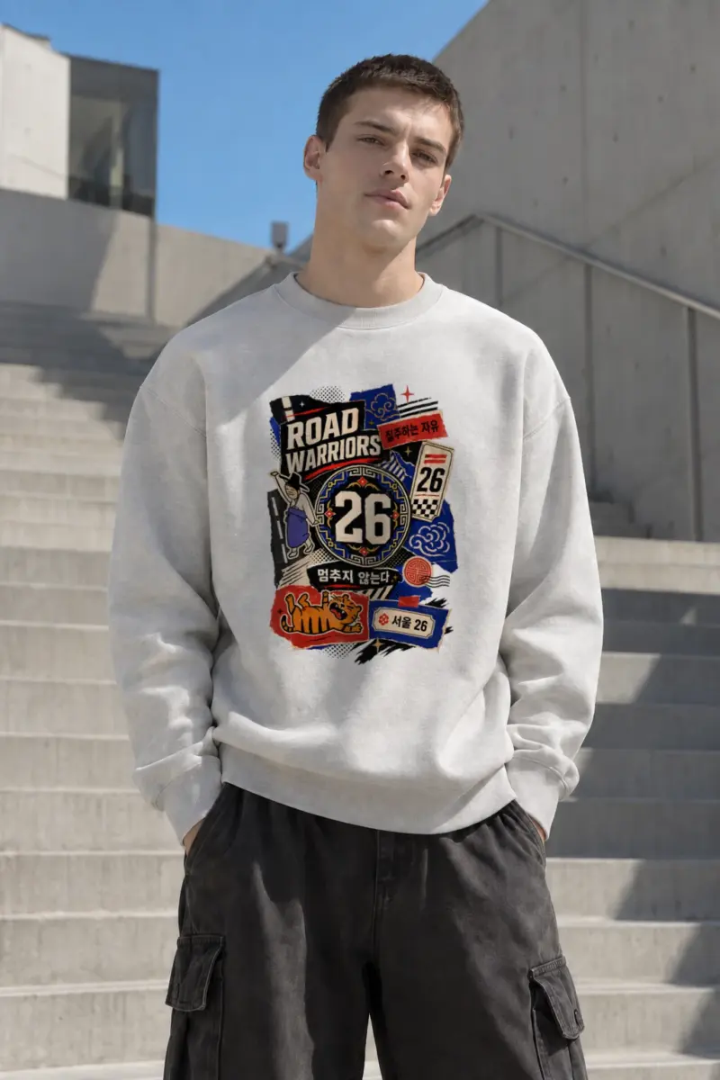 "Road Warriors 26" Heavy Blend Unisex Crewneck Sweatshirt | Gildan 18000