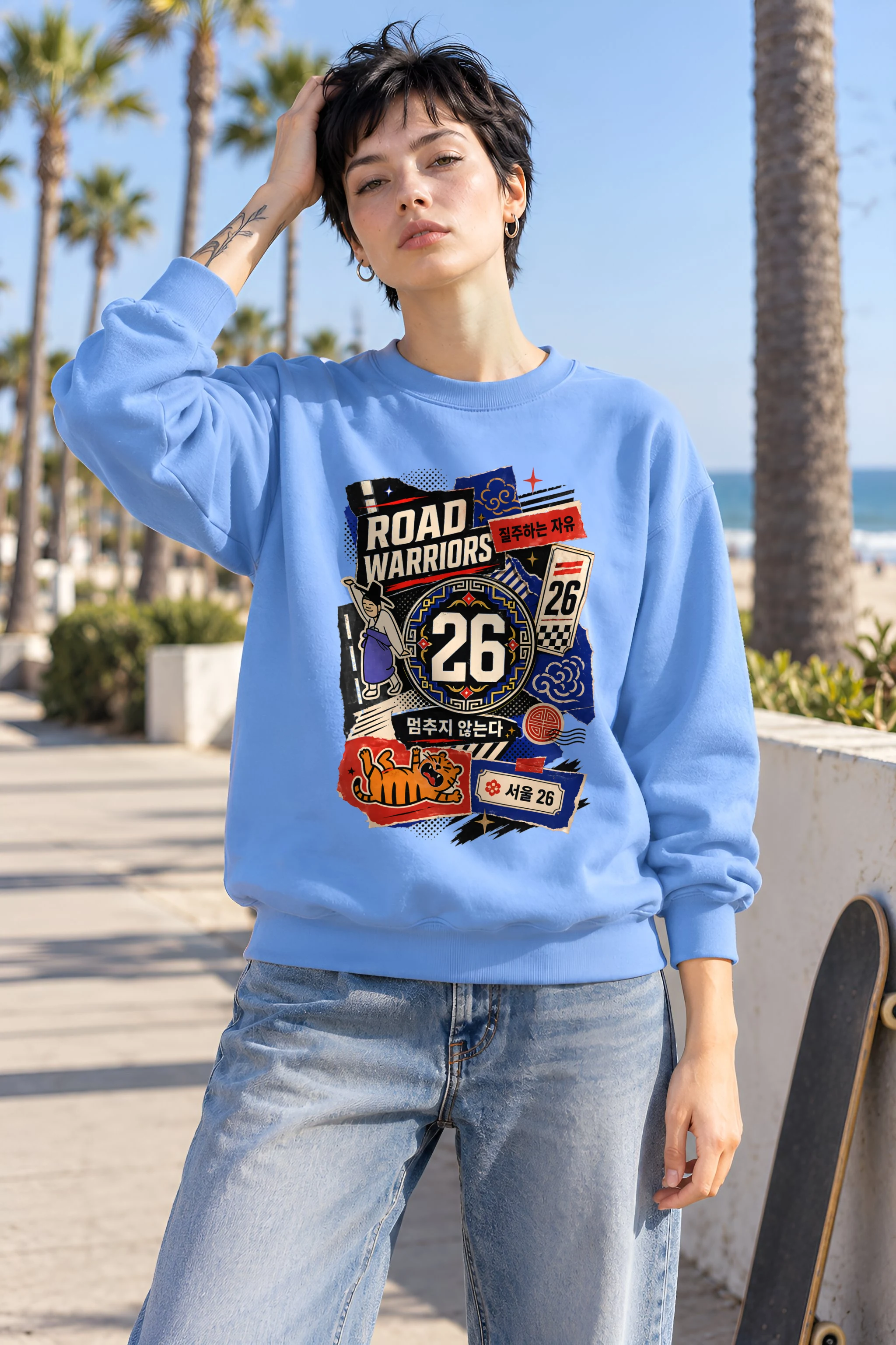 "Road Warriors 26" Unisex Crewneck Sweatshirt
