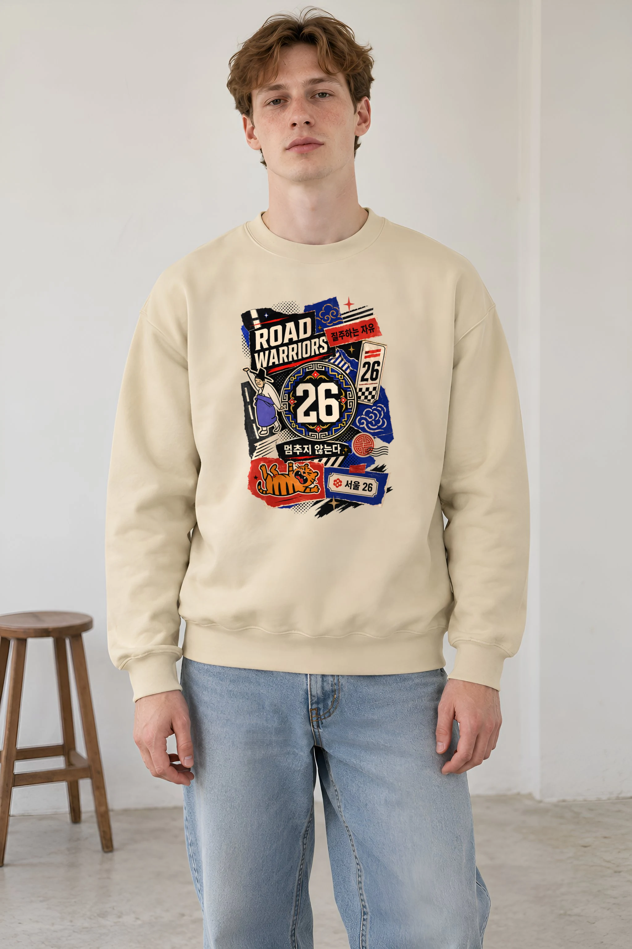 "Road Warriors 26" Unisex Crewneck Sweatshirt