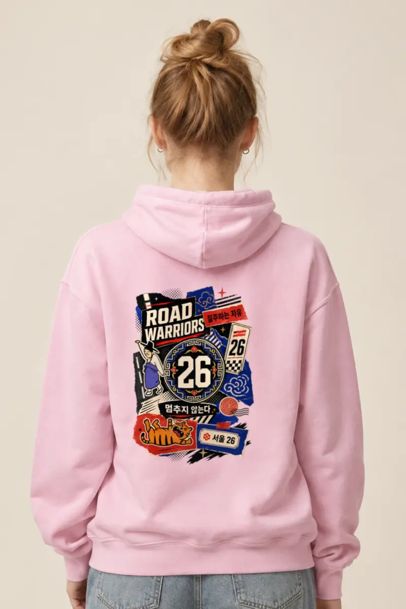 "Road Warriors 26" Heavy Blend Unisex Pullover Hoodie