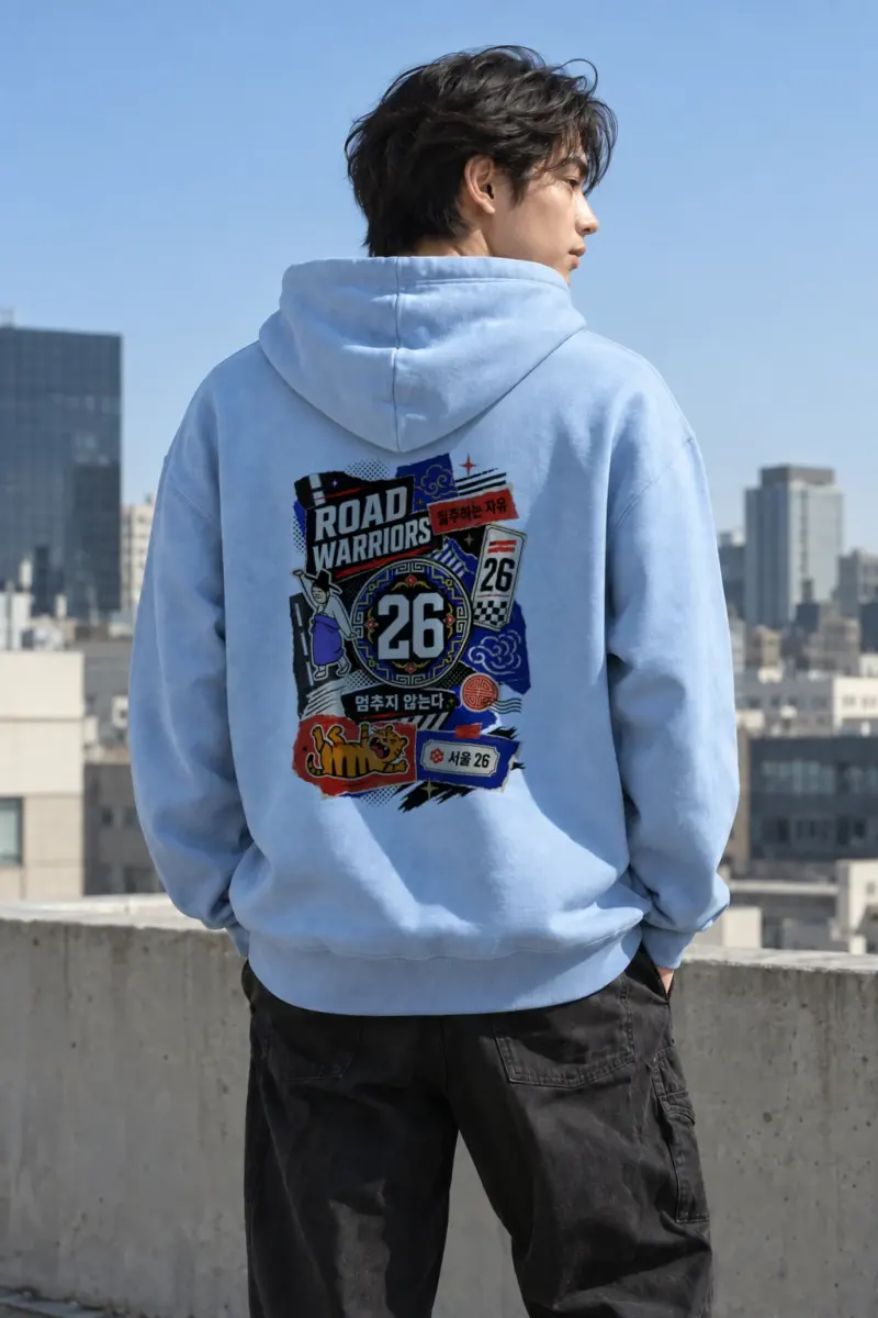 “Road Warriors 26” Heavy Blend Unisex Pullover Hoodie | Gildan 18500
