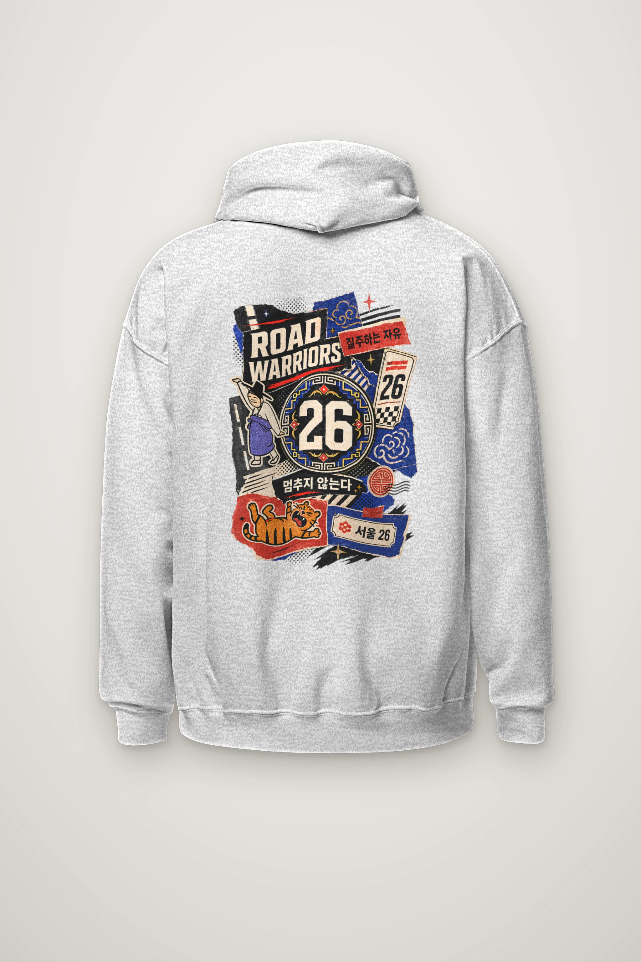 "Road Warriors 26" Heavy Blend Unisex Pullover Hoodie