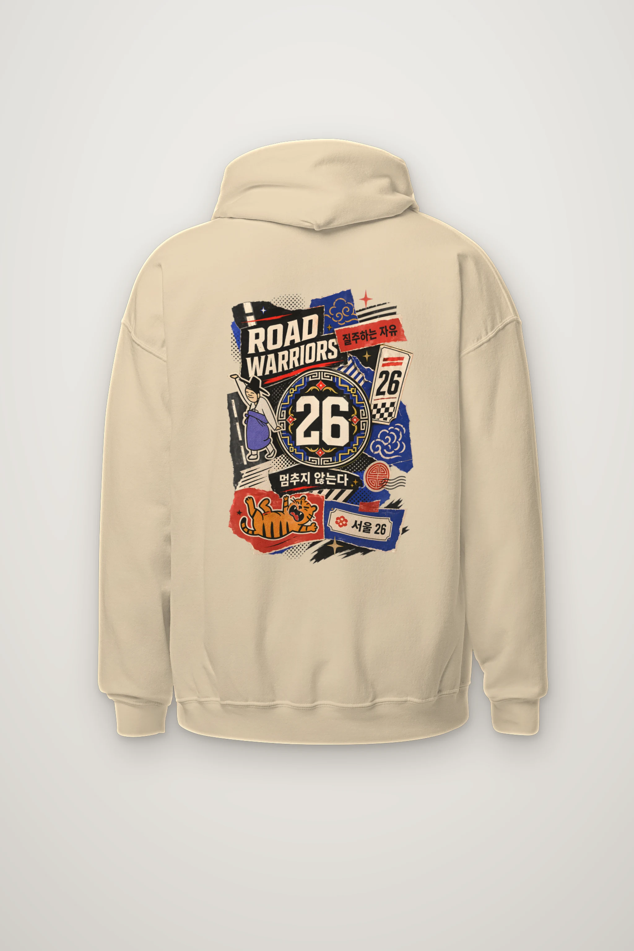 "Road Warriors 26" Heavy Blend Unisex Pullover Hoodie