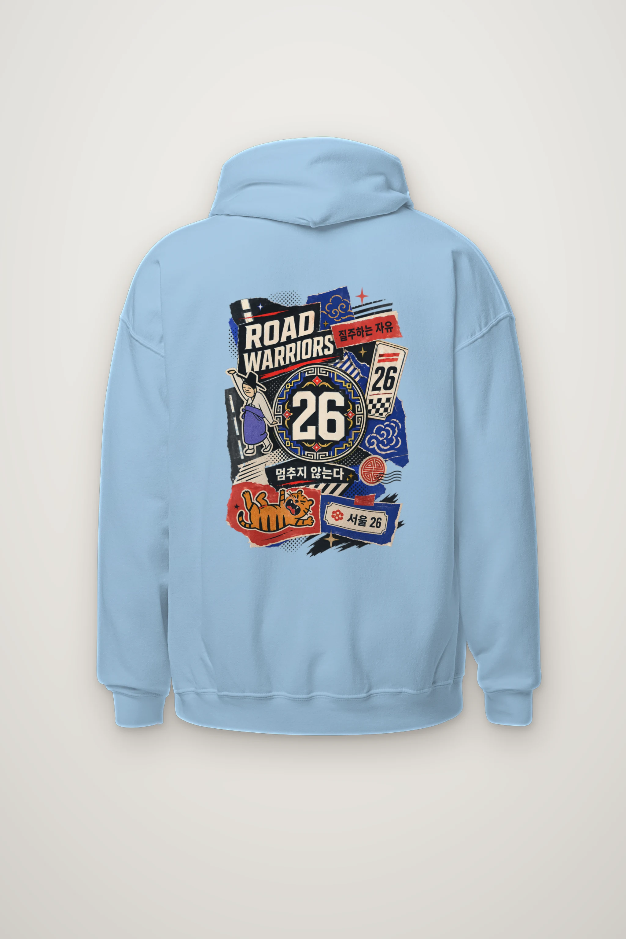 "Road Warriors 26" Heavy Blend Unisex Pullover Hoodie