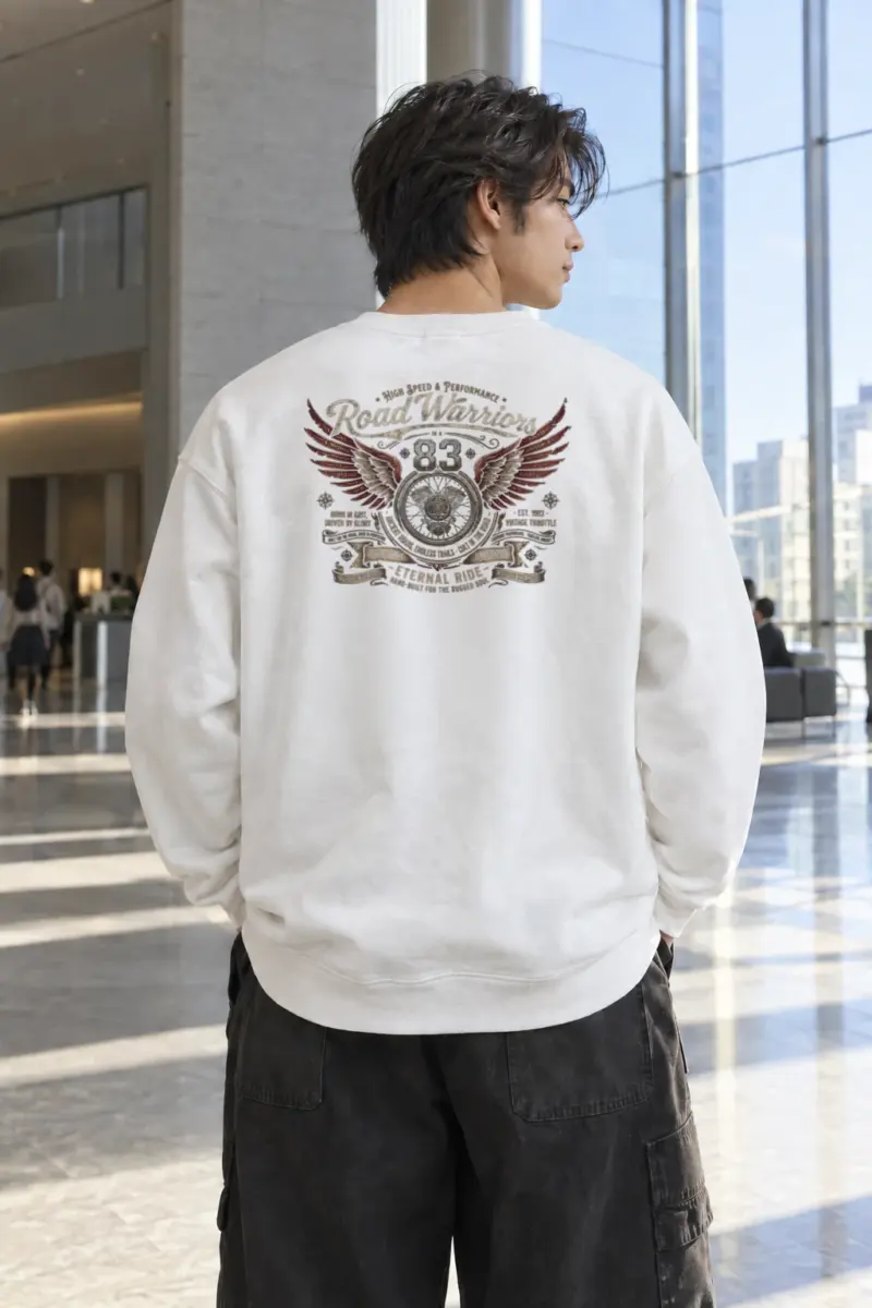 "Road Warriors 83" Heavy Blend Unisex Crewneck Sweatshirt | Gildan 18000