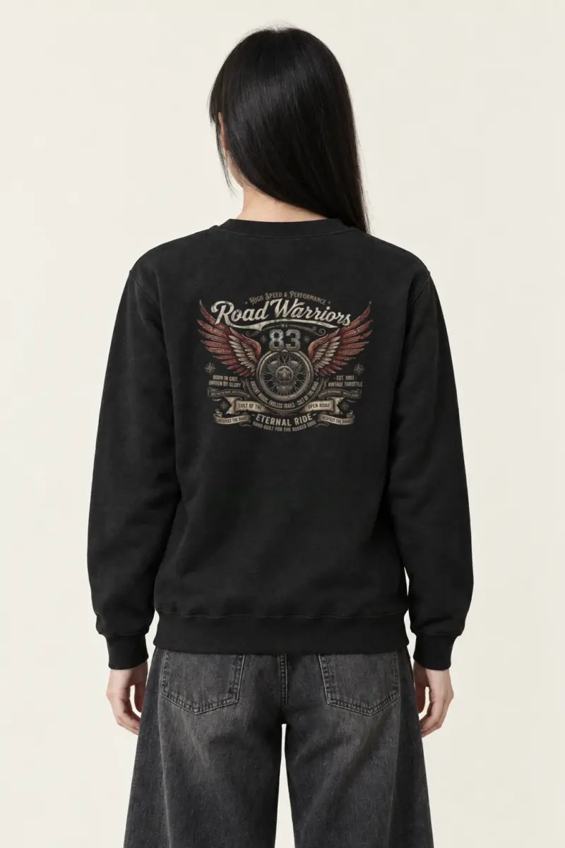 "Road Warriors 83" Heavy Blend Unisex Crewneck Sweatshirt