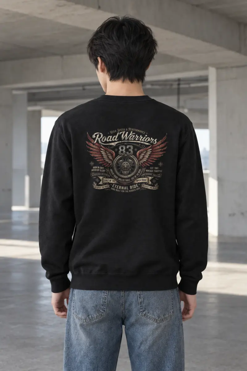 "Road Warriors 83" Heavy Blend Unisex Crewneck Sweatshirt