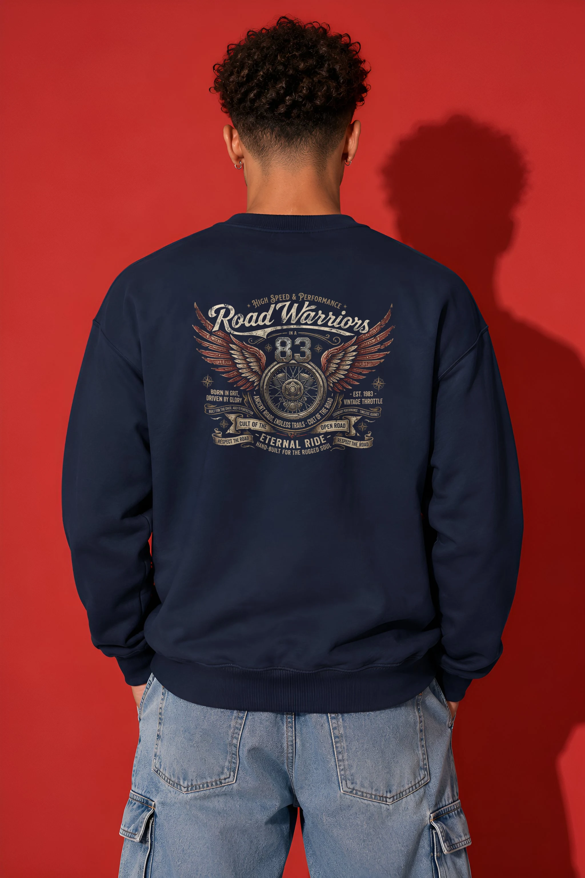 "Road Warriors 83" 1 Crewneck Sweatshirt