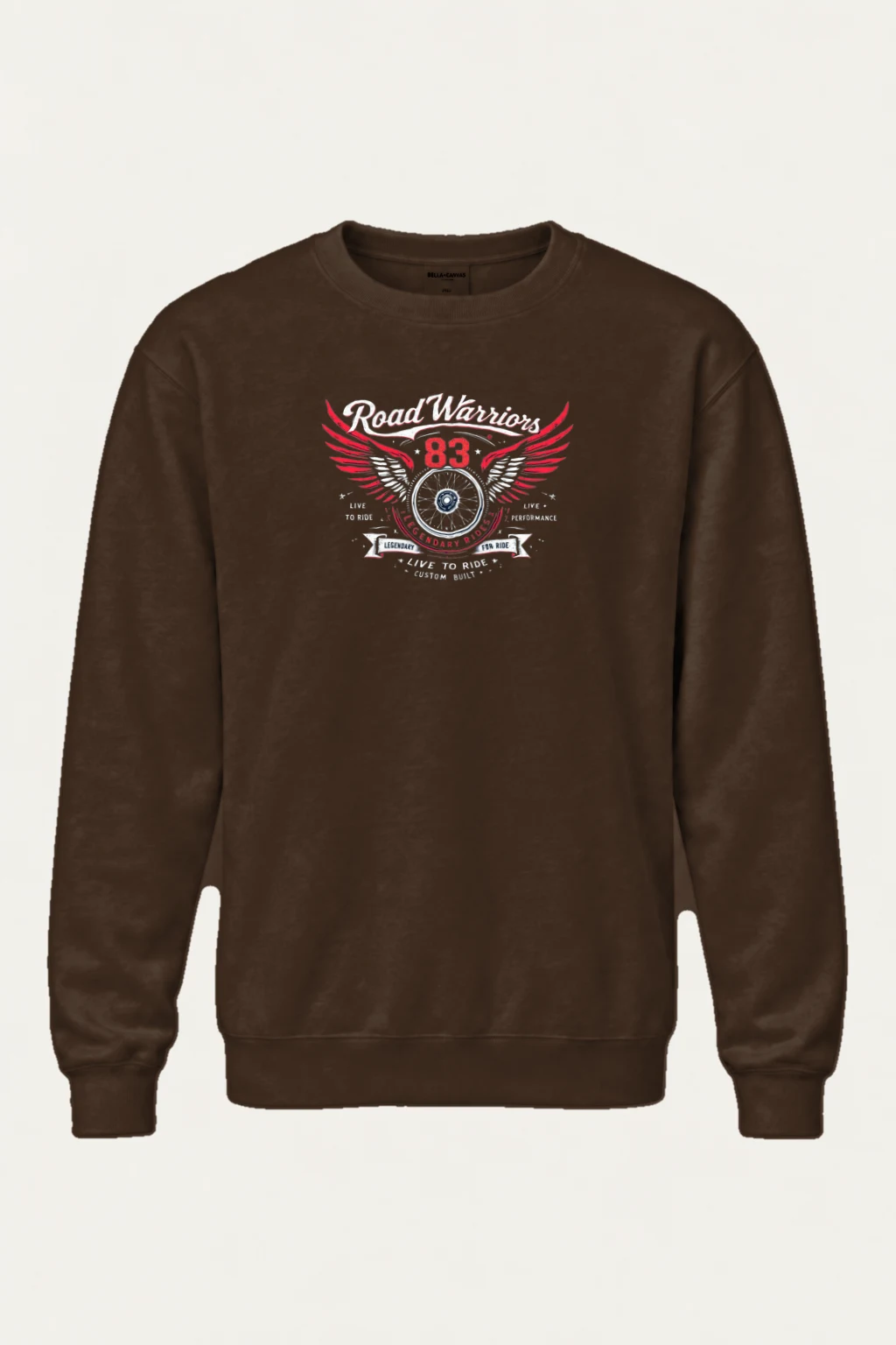 "Road Warriors 83" Heavy Blend Unisex Crewneck Sweatshirt | Gildan 18000