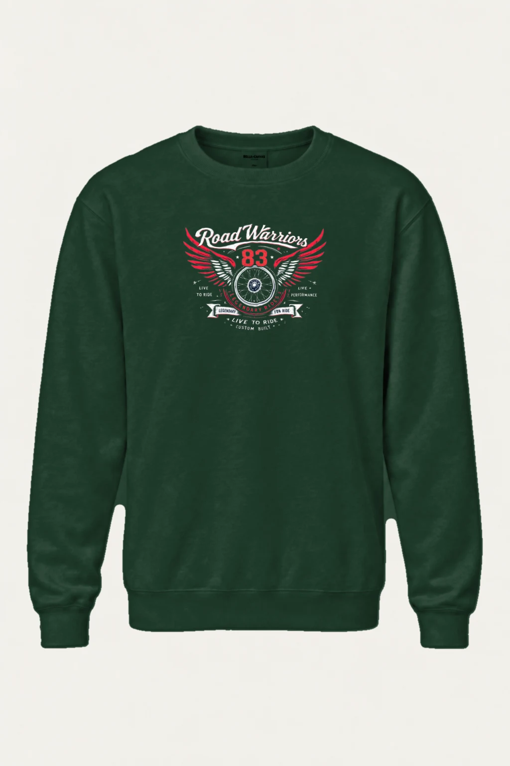 "Road Warriors 83" Heavy Blend Unisex Crewneck Sweatshirt | Gildan 18000
