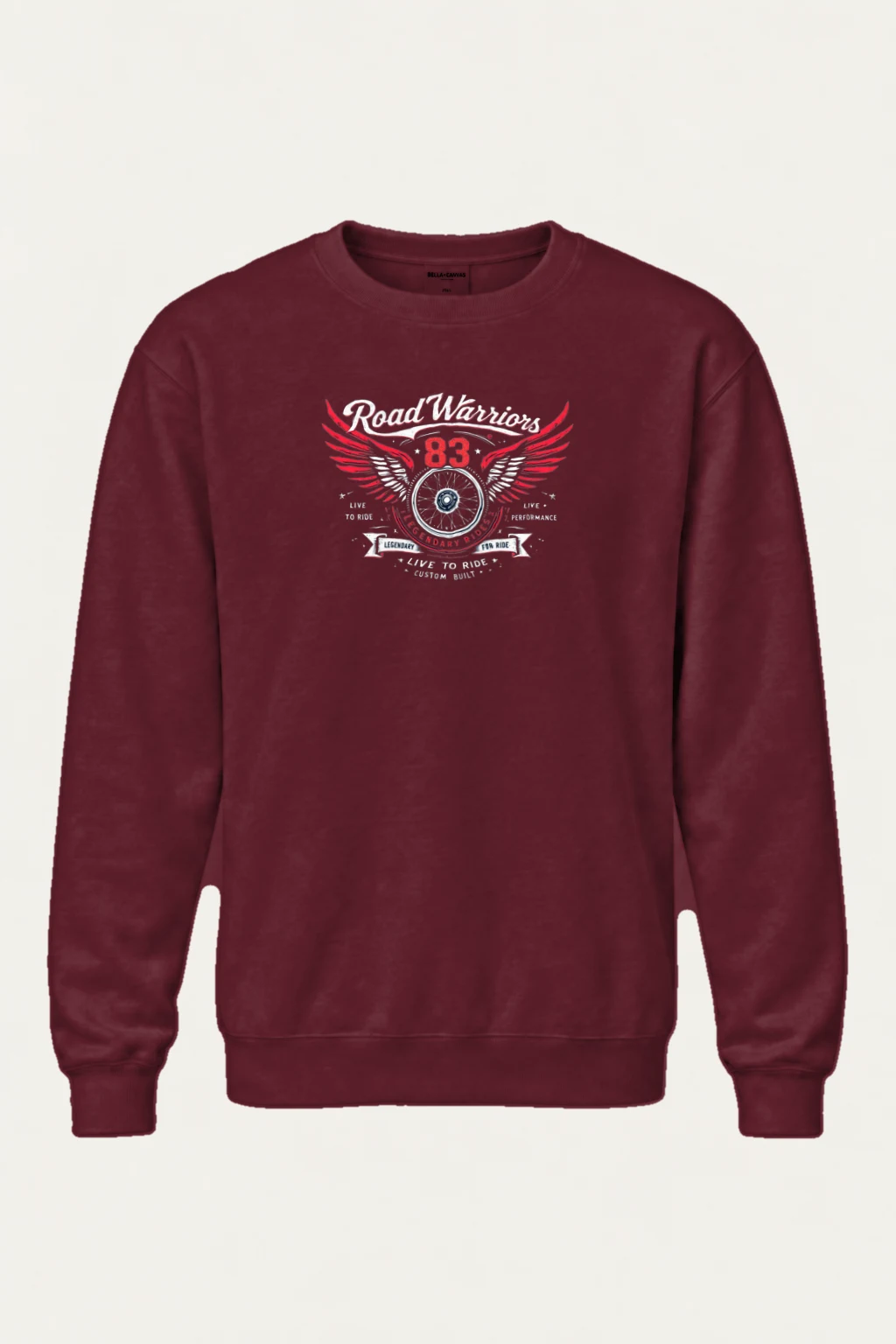 "Road Warriors 83" Heavy Blend Unisex Crewneck Sweatshirt | Gildan 18000