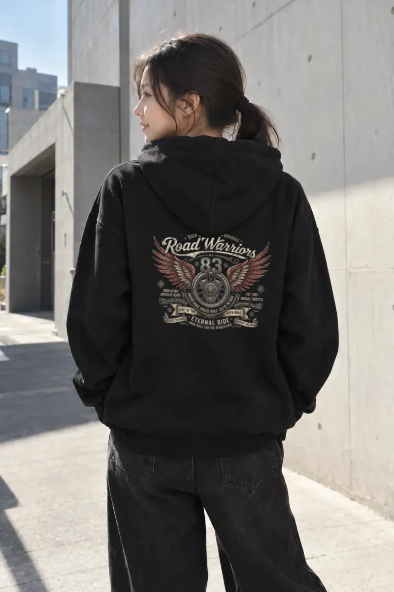 "Road Warriors 83" Heavy Blend Unisex Pullover Hoodie | Gildan 18500