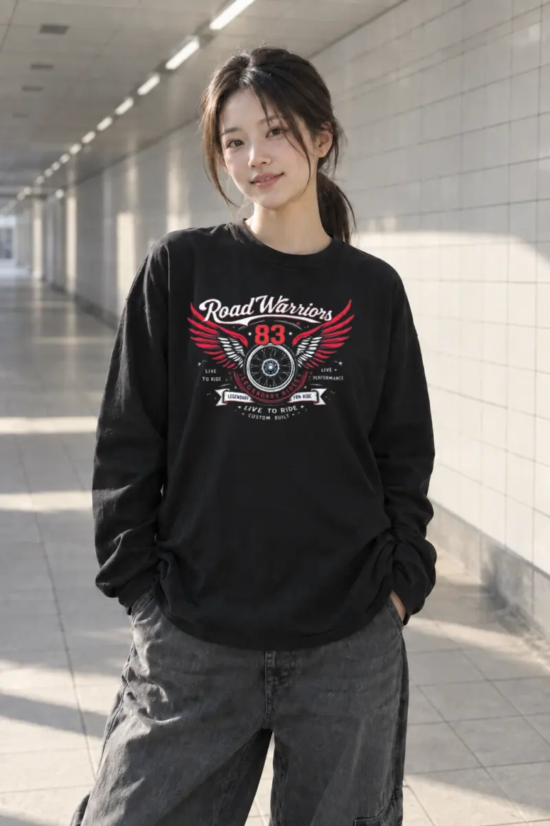 “Road Warriors 83” Unisex Longsleeve T-shirt | Gildan 2400