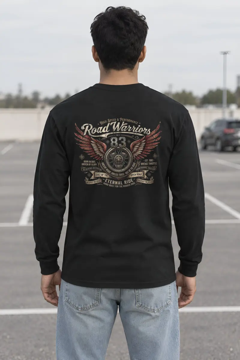 "Road Warriors 83" Unisex Longsleeve T-shirt