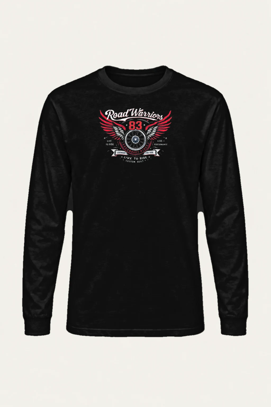 "Road Warriors 83" Unisex Longsleeve T-shirt | Gildan 2400