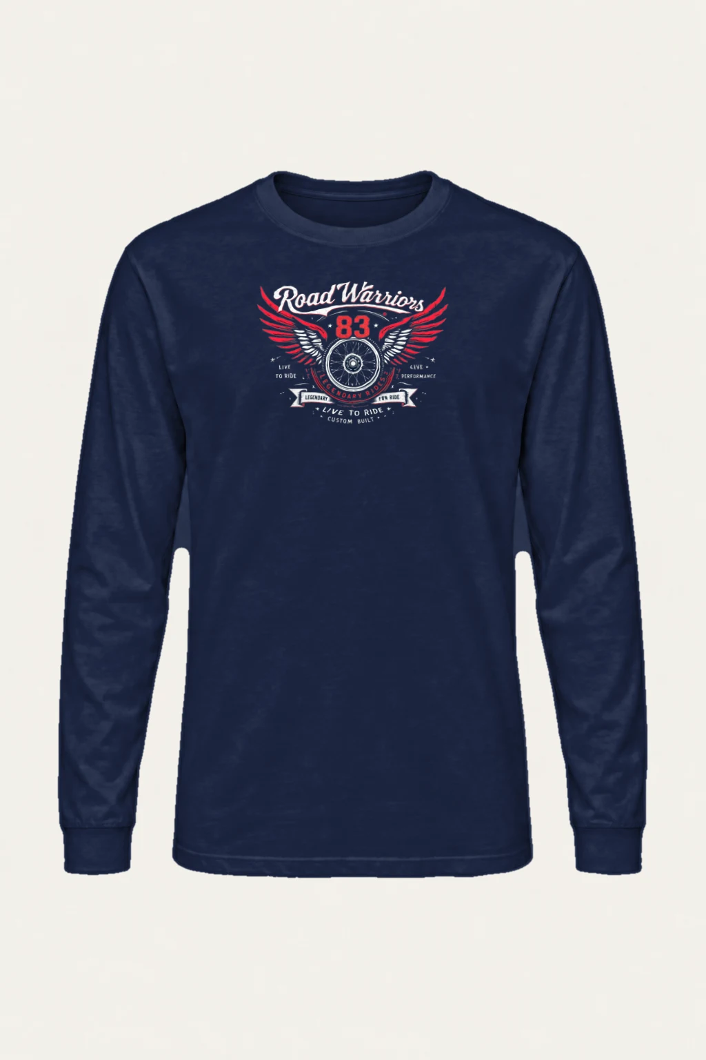 "Road Warriors 83" Unisex Longsleeve T-shirt | Gildan 2400