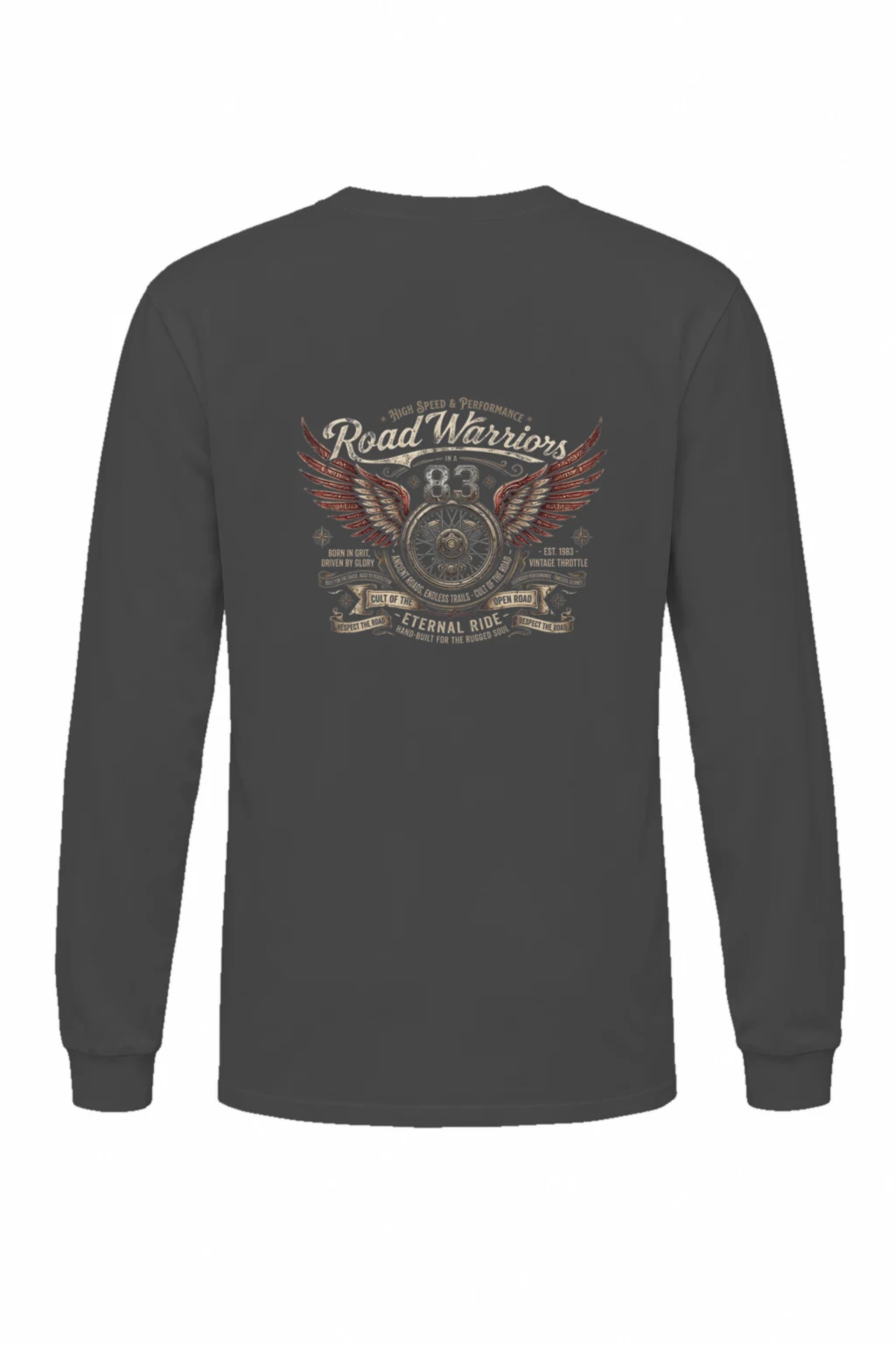 "Road Warriors 83" Unisex Longsleeve T-shirt | Gildan 2400