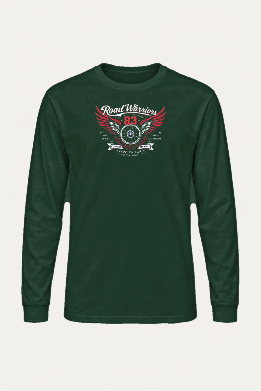 "Road Warriors 83" Unisex Longsleeve T-shirt | Gildan 2400