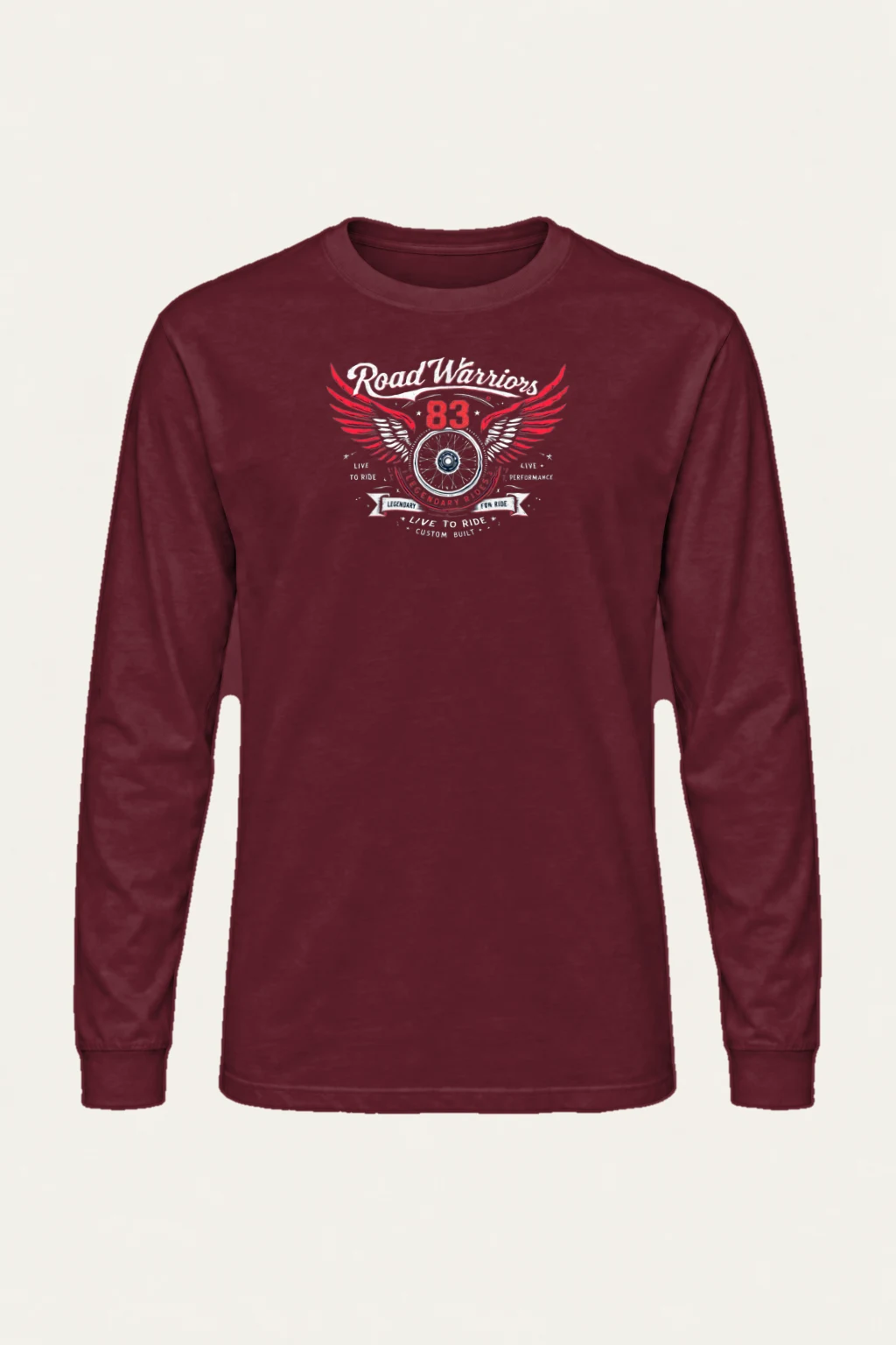 "Road Warriors 83" Unisex Longsleeve T-shirt | Gildan 2400