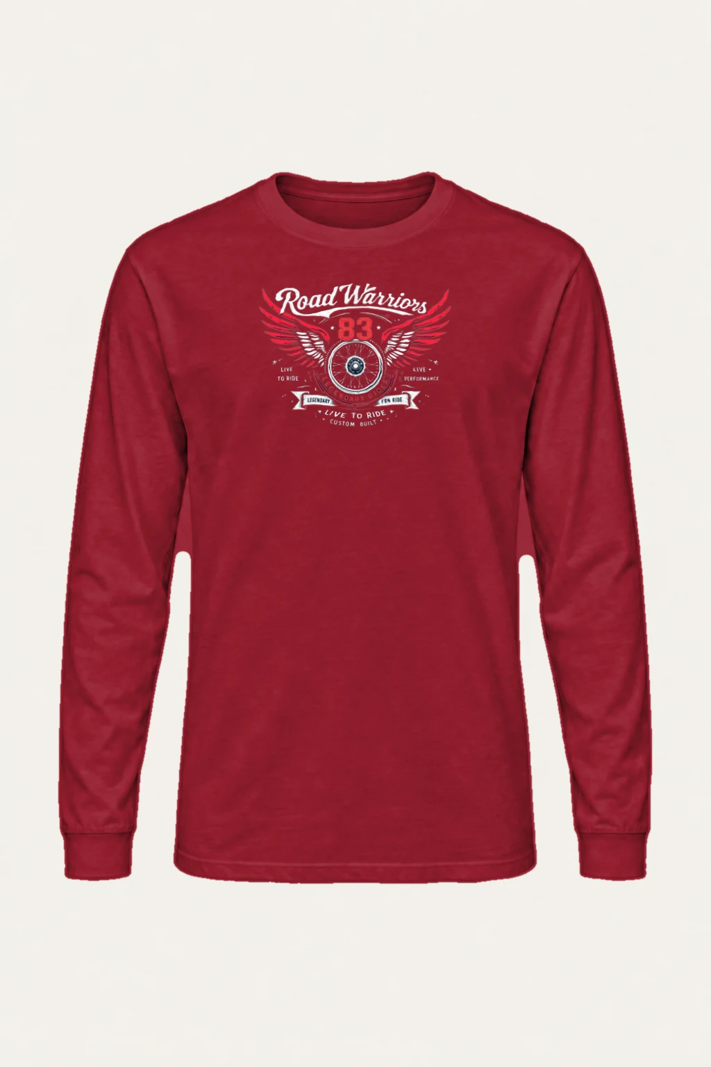 "Road Warriors 83" Unisex Longsleeve T-shirt | Gildan 2400