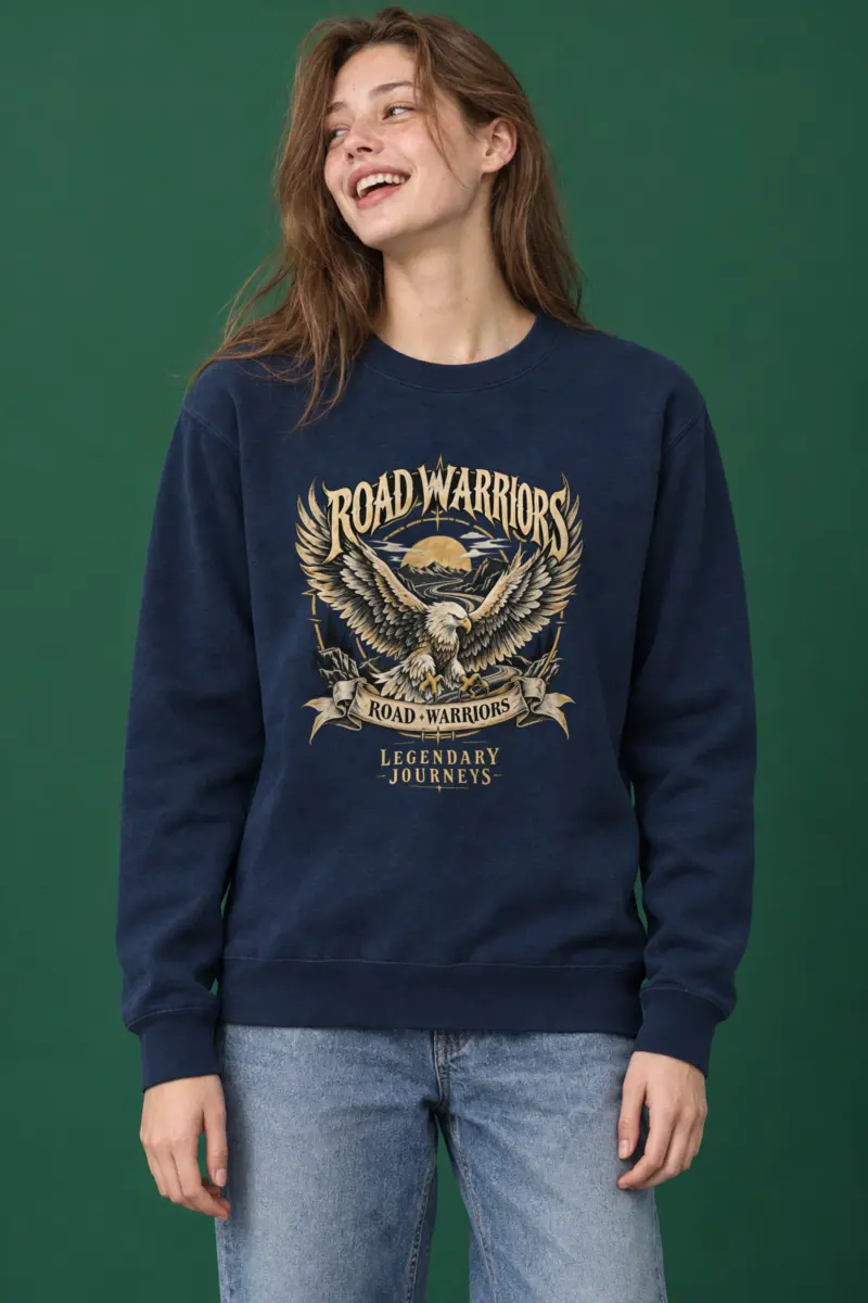 "Road Warriors" Heavy Blend Unisex Crewneck Sweatshirt