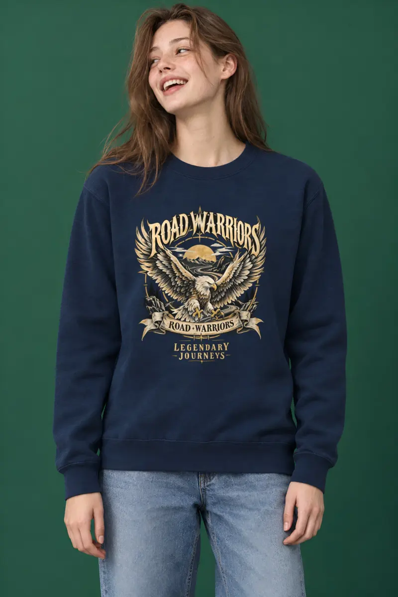 "Road Warriors" Heavy Blend Unisex Crewneck Sweatshirt