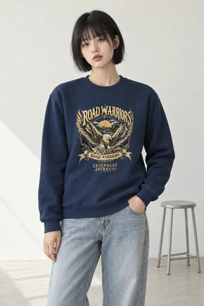 "Road Warriors" Heavy Blend Unisex Crewneck Sweatshirt