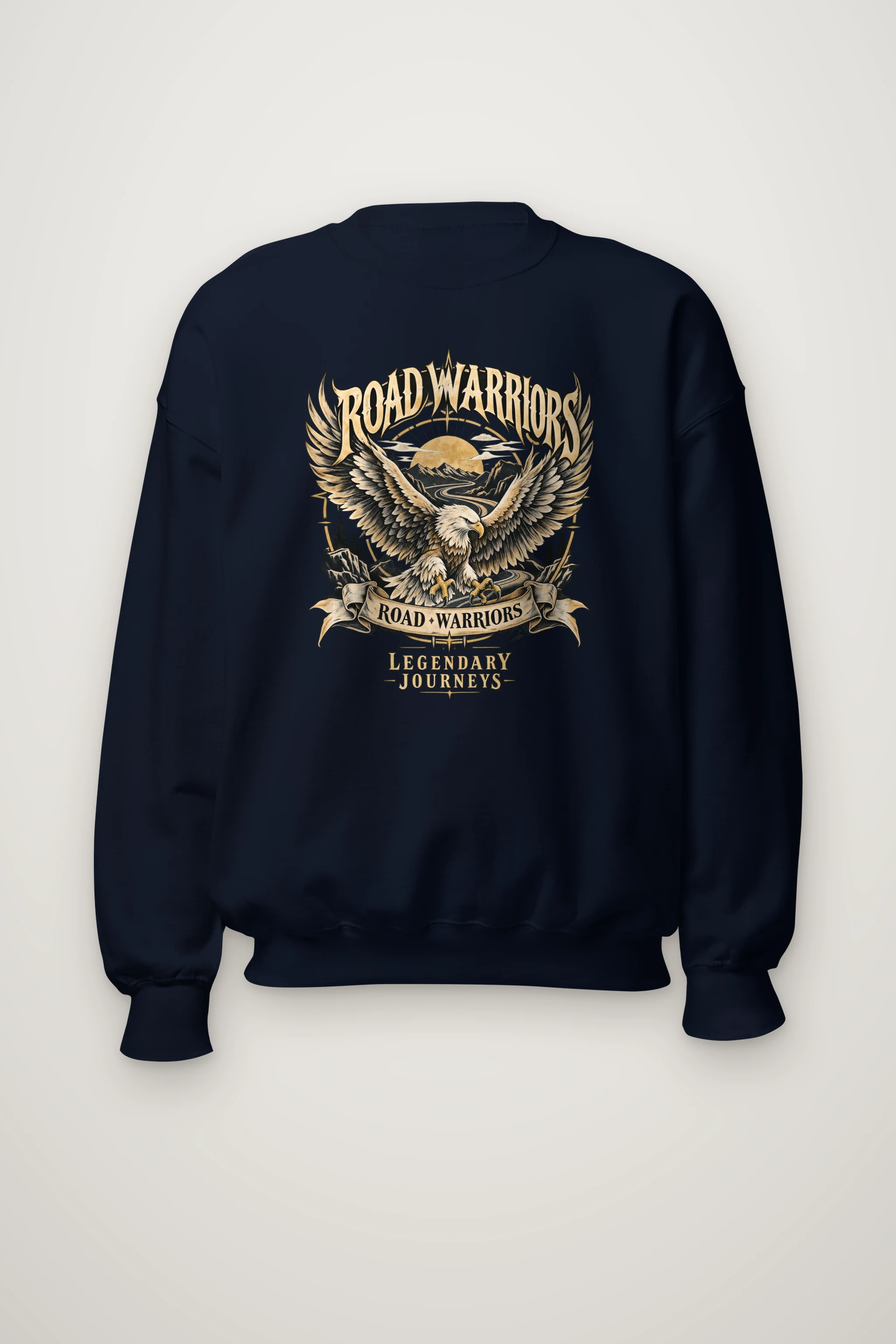 "Road Warriors" Heavy Blend Unisex Crewneck Sweatshirt