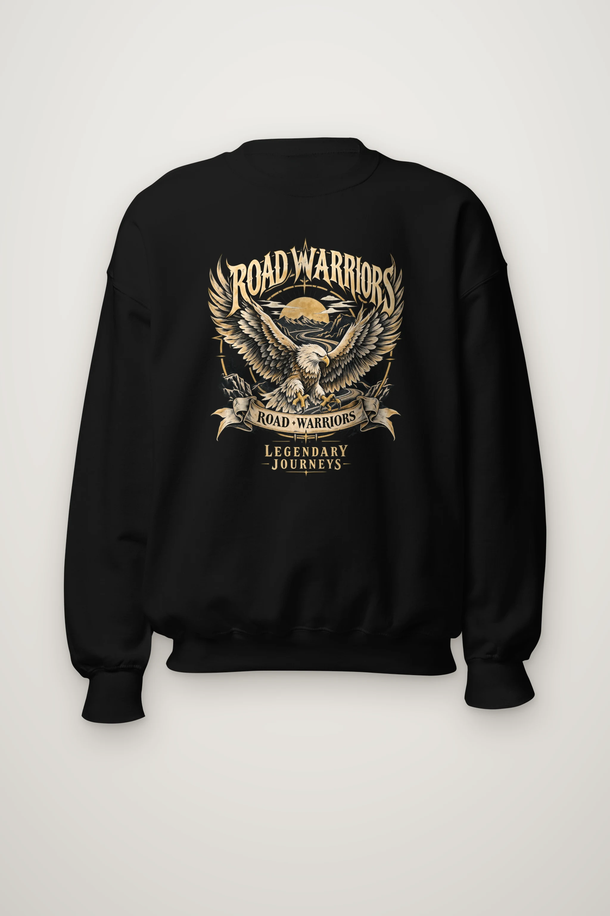 "Road Warriors" Heavy Blend Unisex Crewneck Sweatshirt