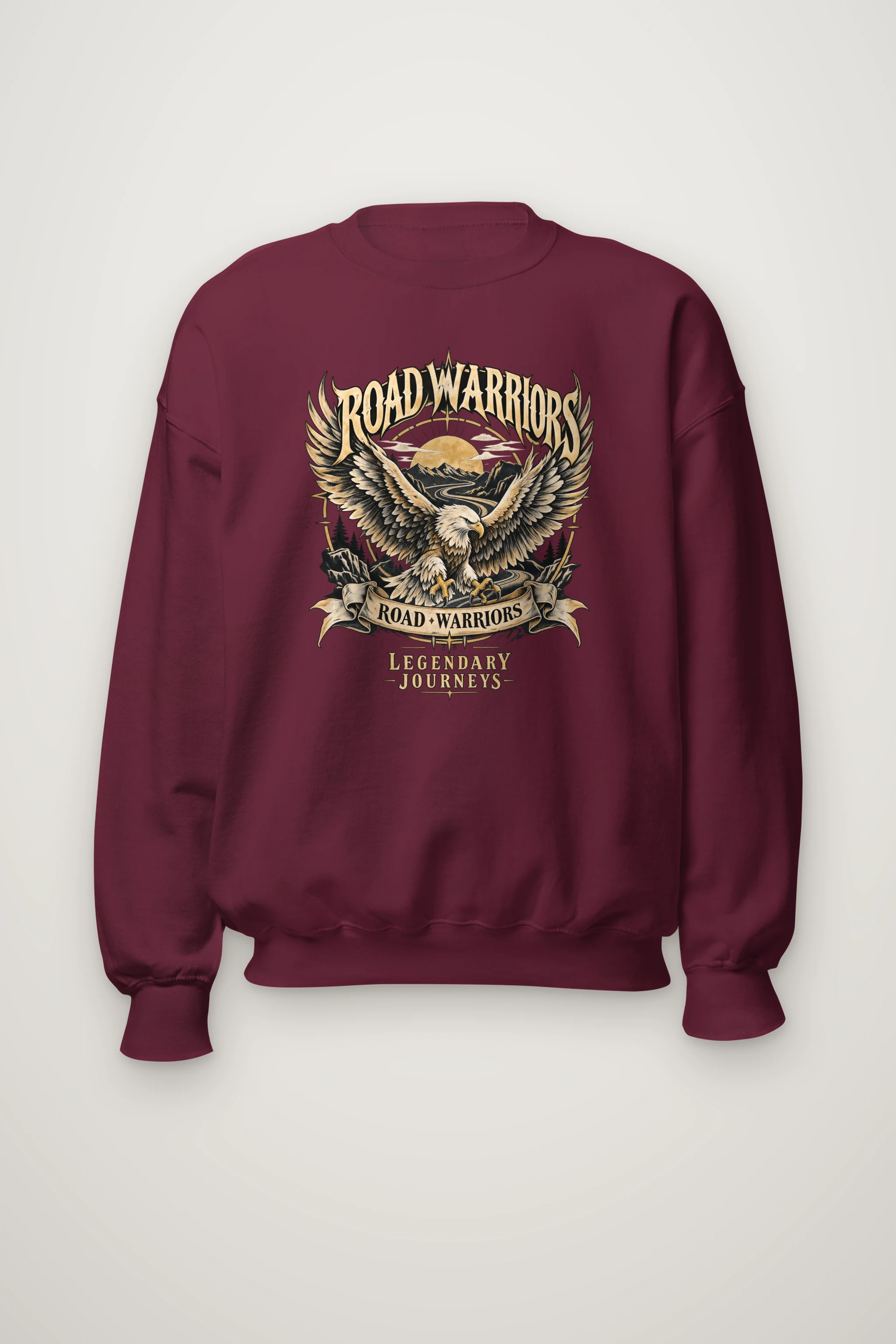 "Road Warriors" Heavy Blend Unisex Crewneck Sweatshirt