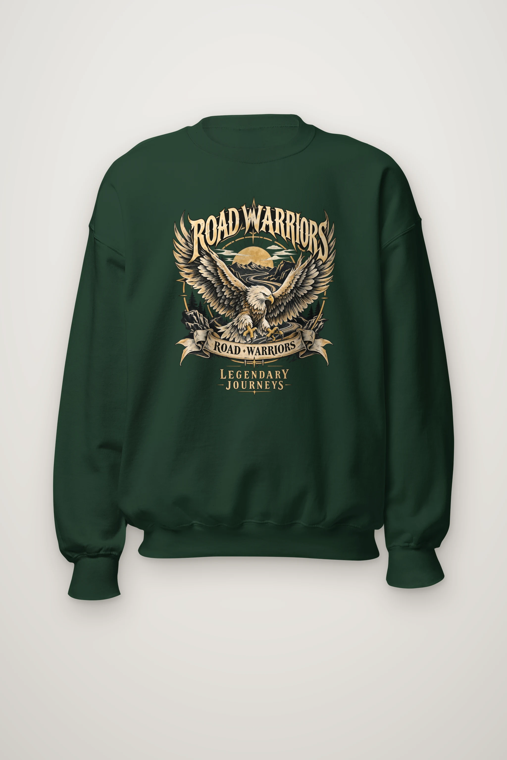 "Road Warriors" Heavy Blend Unisex Crewneck Sweatshirt