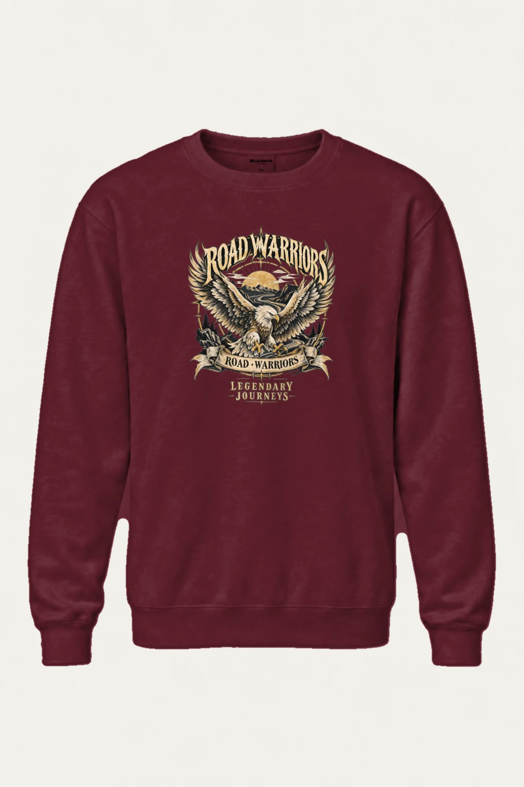 "Road Warriors" Heavy Blend Unisex Crewneck Sweatshirt | Gildan 18000