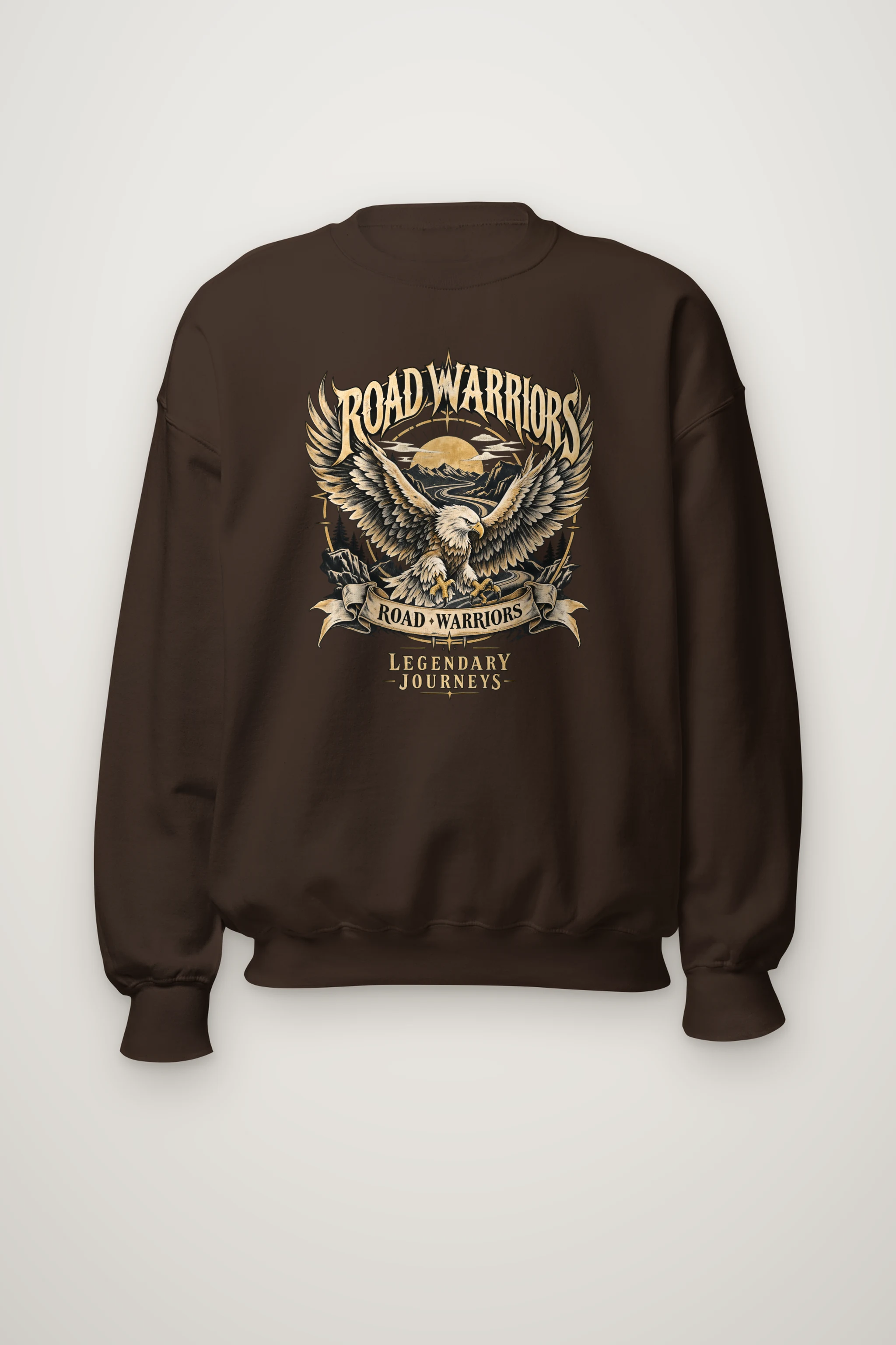 "Road Warriors" Heavy Blend Unisex Crewneck Sweatshirt