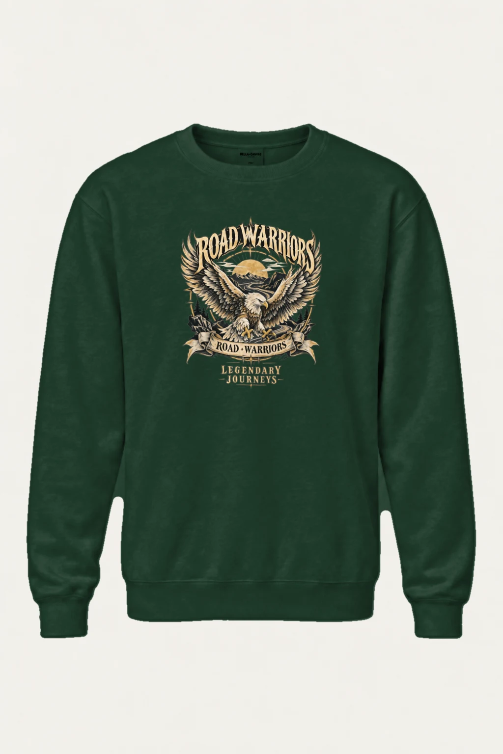 "Road Warriors" Heavy Blend Unisex Crewneck Sweatshirt | Gildan 18000