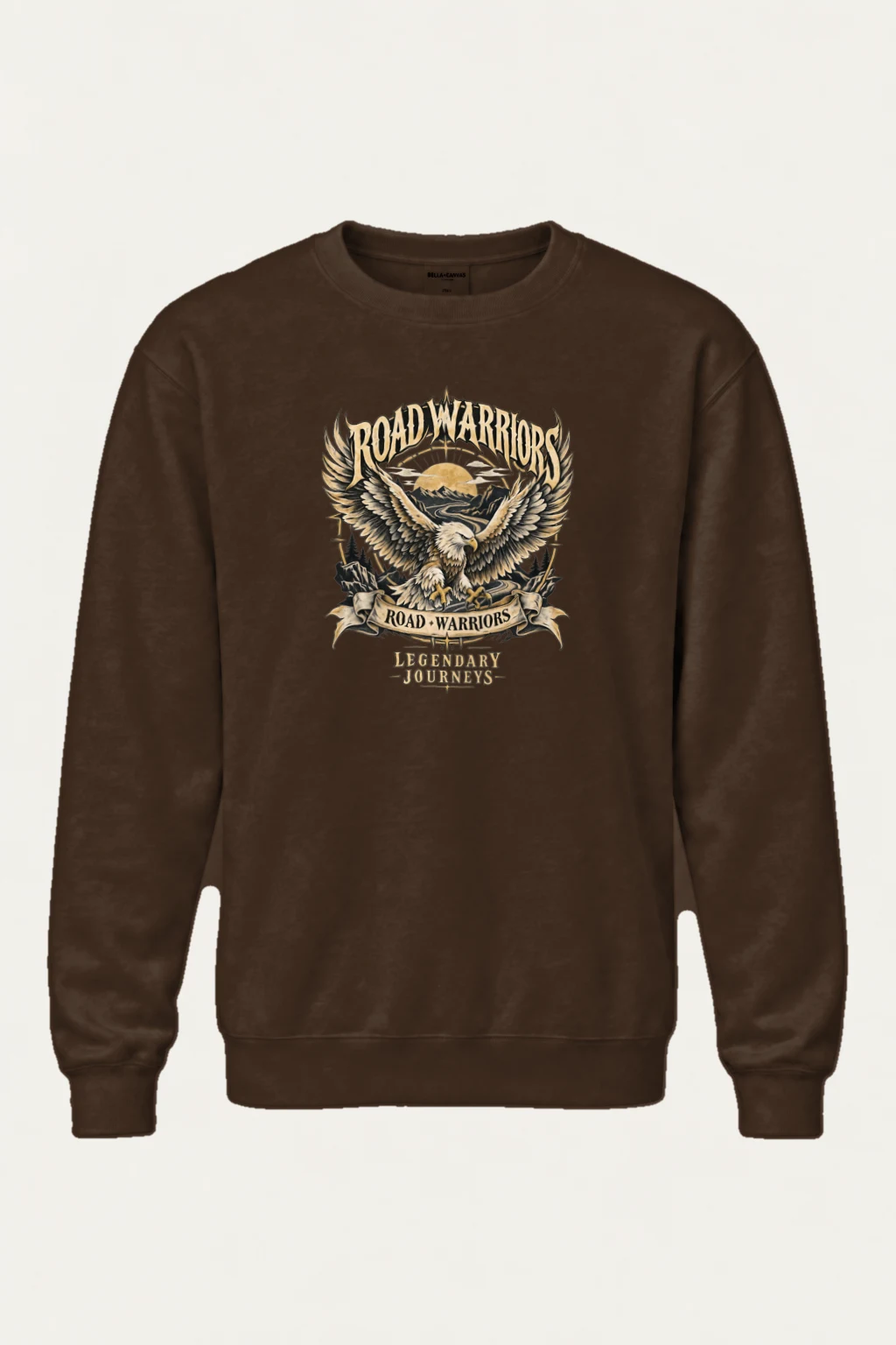 "Road Warriors" Heavy Blend Unisex Crewneck Sweatshirt | Gildan 18000