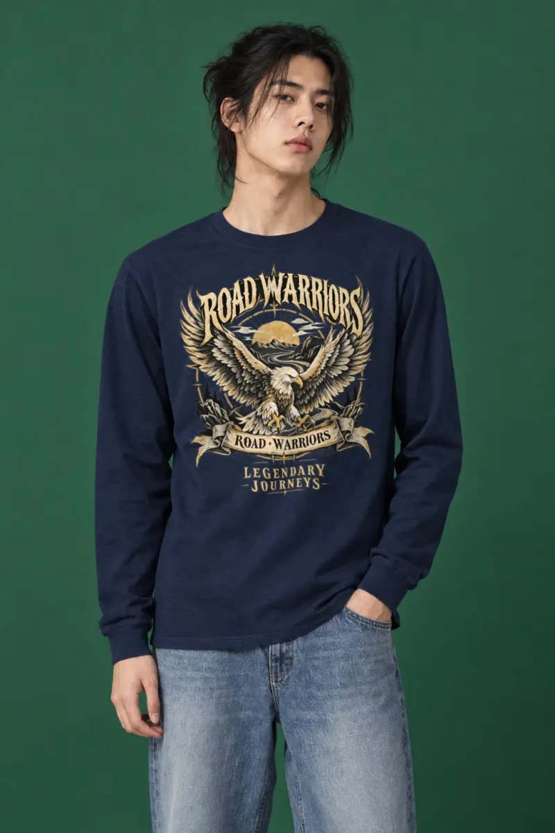 "Road Warriors" Unisex Longsleeve T-shirt | Gildan 2400