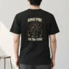 "Roadbound Caravan" Heavyweight Unisex Crewneck T-shirt