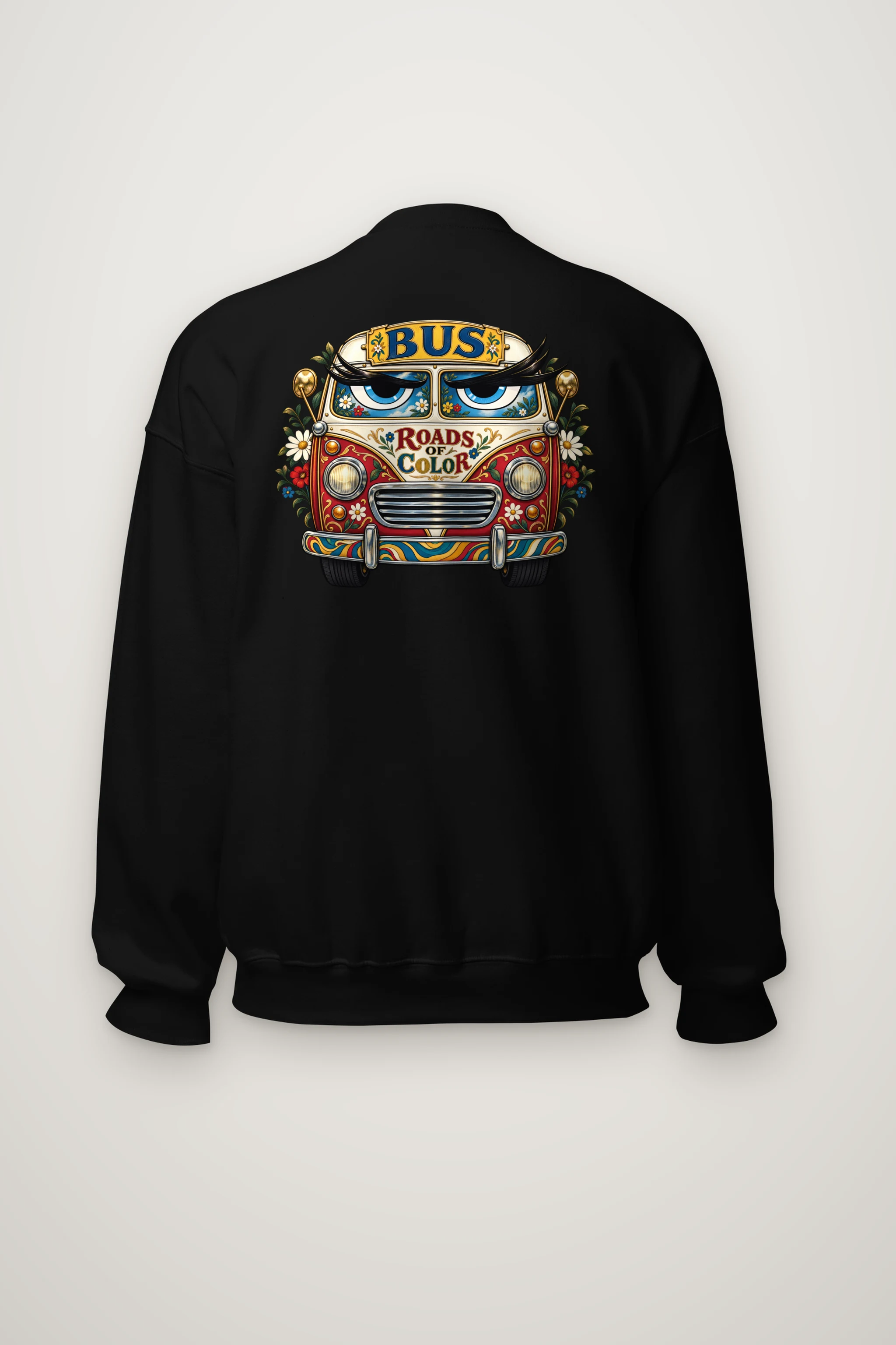 "Roads Of Color" Heavy Blend Unisex Crewneck Sweatshirt