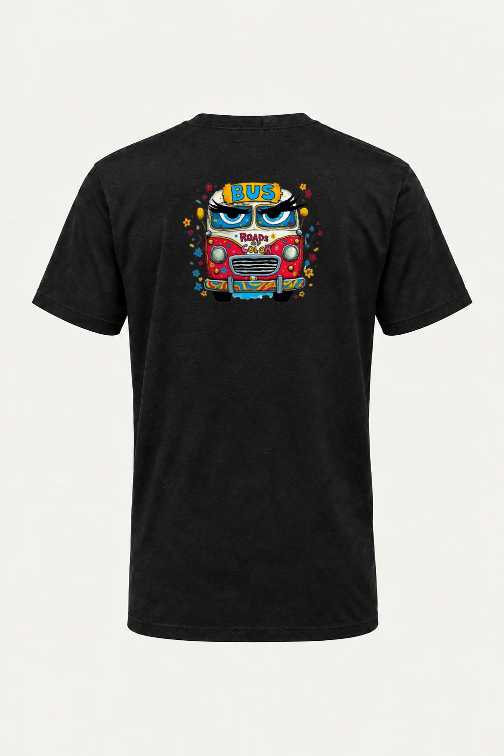 "Roads of Color" Heavyweight Unisex Crewneck T-shirt | Gildan 5000