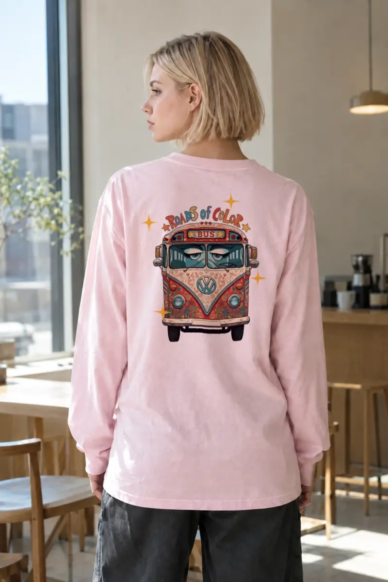 "Roads Of Color" Unisex Longsleeve T-shirt | Gildan 2400