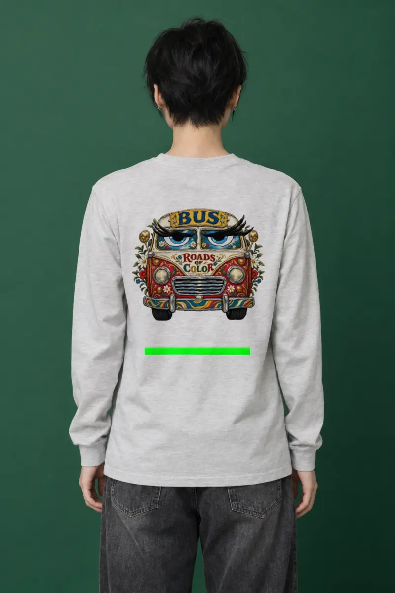 "Roads Of Color" Unisex Longsleeve T-shirt | Gildan 2400