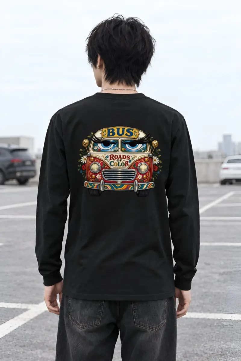 "Roads Of Color" Unisex Longsleeve T-shirt