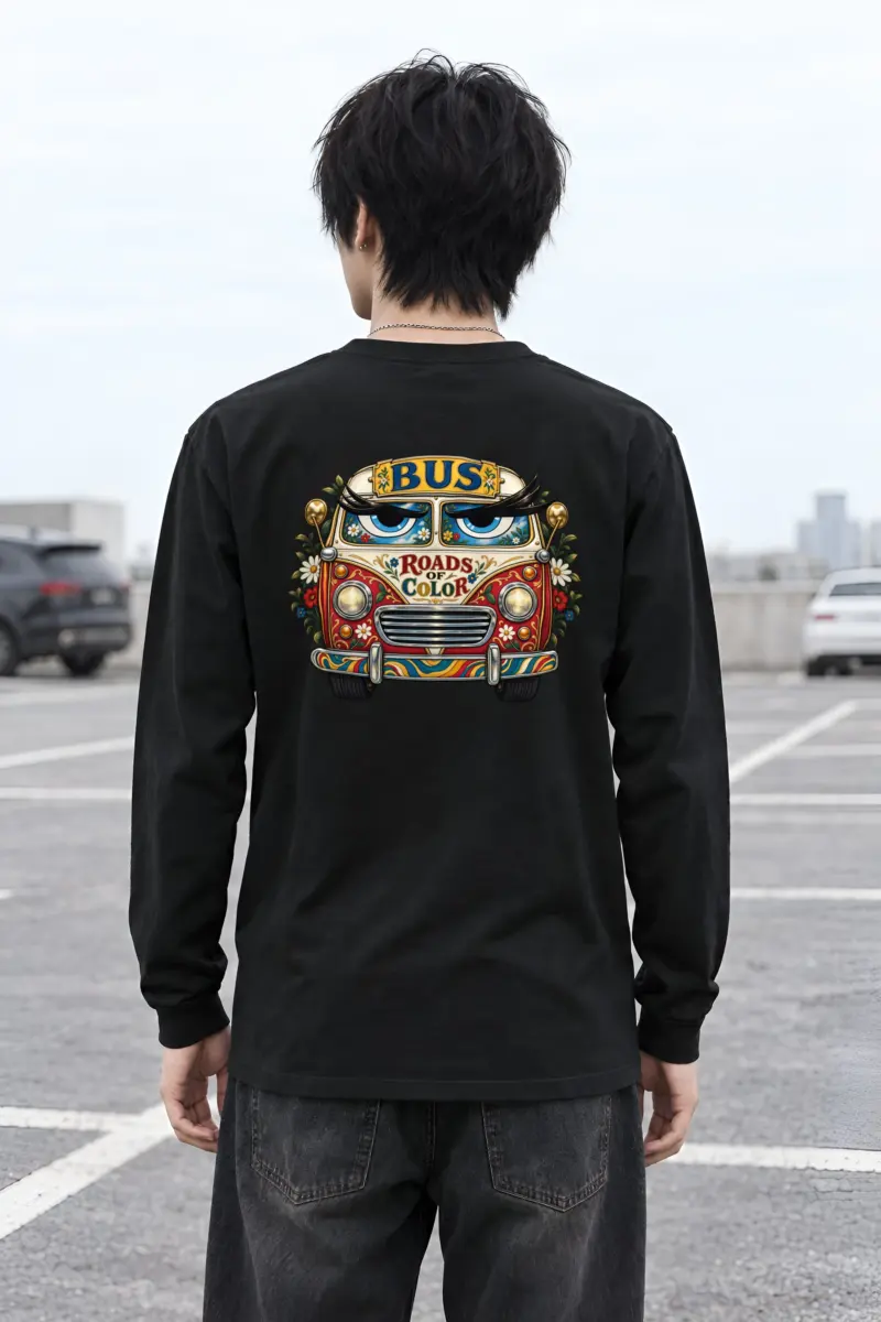 "Roads Of Color" Unisex Longsleeve T-shirt