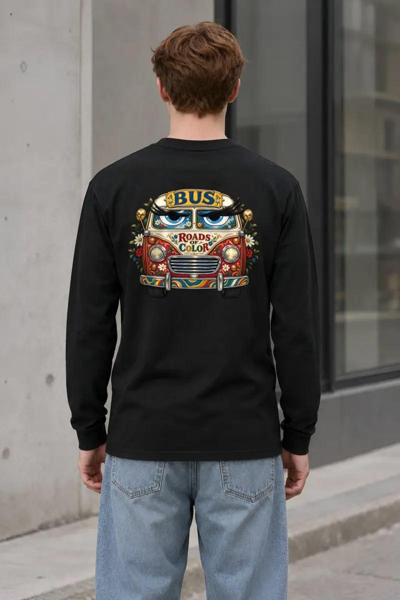 "Roads Of Color" Unisex Longsleeve T-shirt