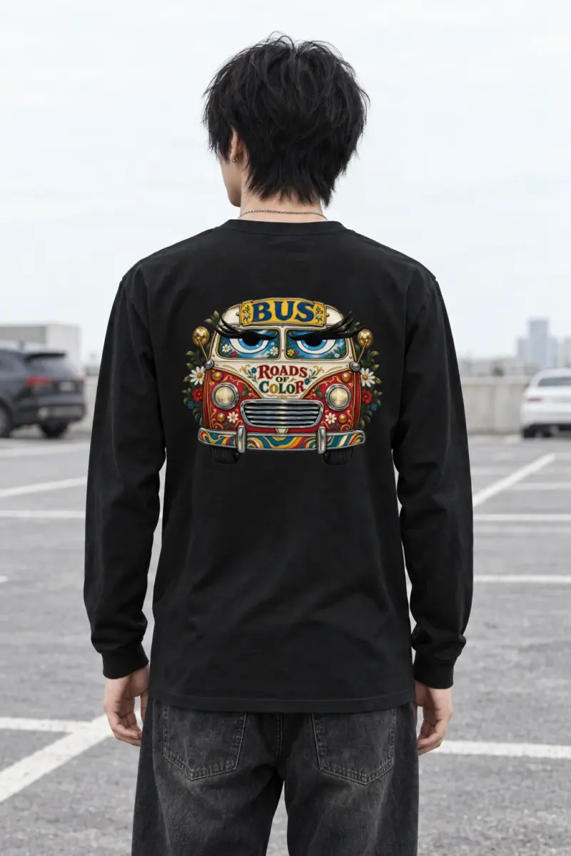 "Roads Of Color" Unisex Longsleeve T-shirt