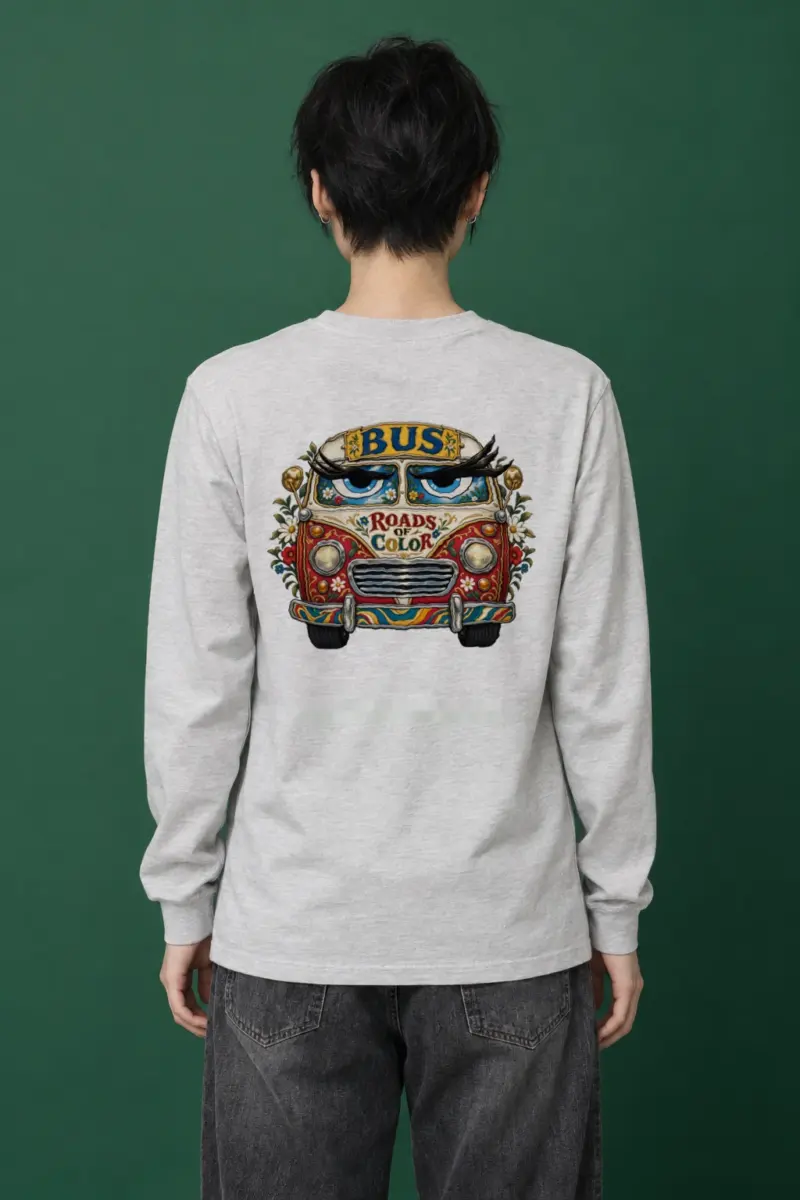 "Roads Of Color" Unisex Longsleeve T-shirt | Gildan 2400